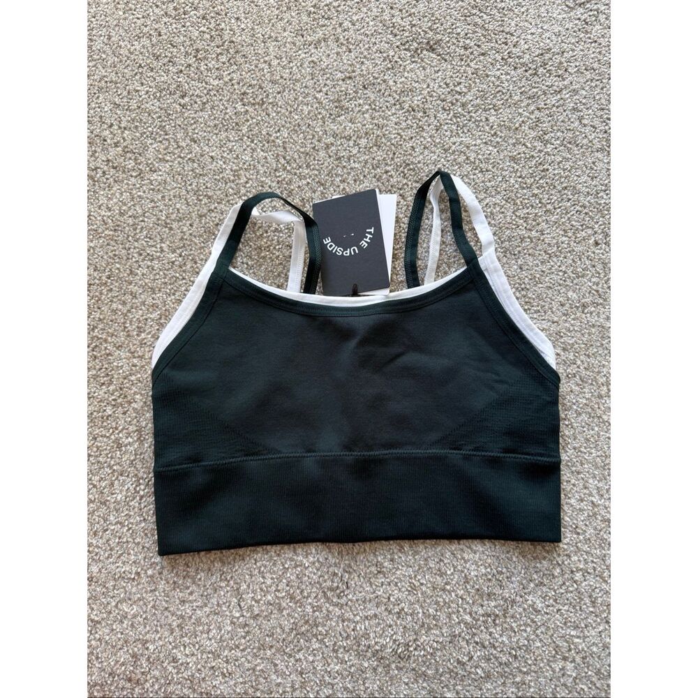 The Upside Green Sports Bra NWT